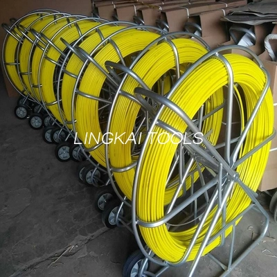 Fiberglas Rodder, Elektrik Kablosunu Boru Uzunluğu 300mm İle Çekiyor