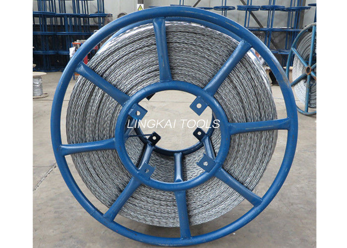 Altıgen Galvanizli Kablo Çekme Cihazı 6 Kareli Tel Halat Anti Bükülmüş