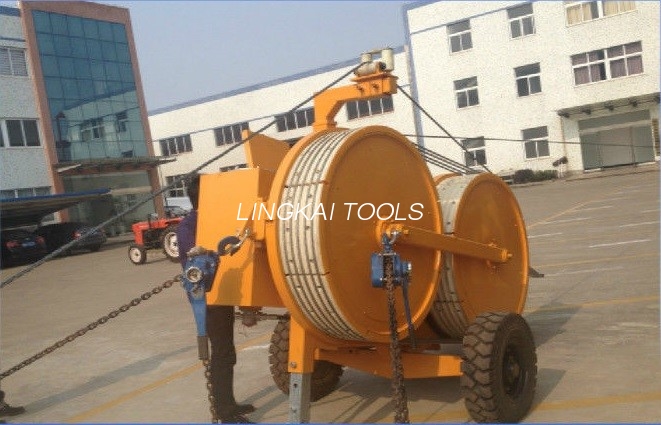 İletken Çekme / Germe İçin Turuncu Hidrolik Çektirme Gergisi SA-YQZ40 40KN