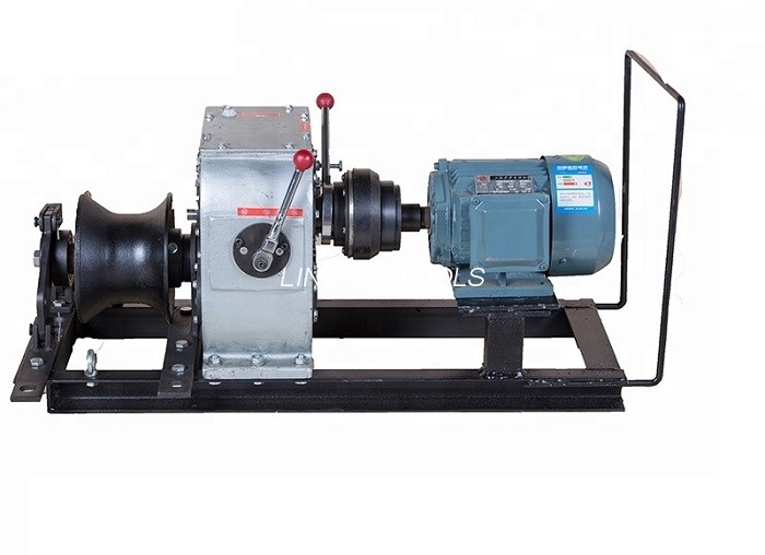 Yeraltı Enerji Sahası İçin 220 Volt Kablo Çekme Aletleri Elektrik Motorlu
