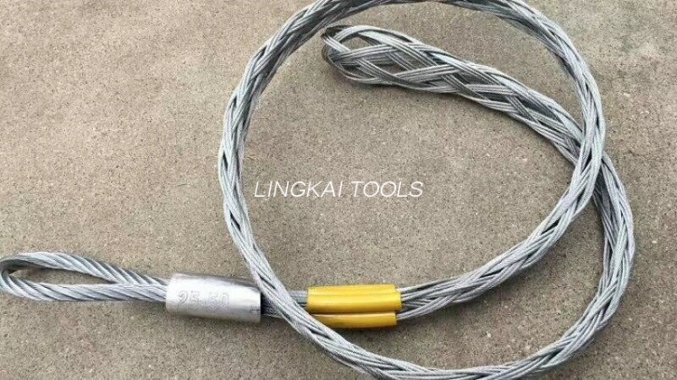 CE Geçti Optik Fiber Kablo Araçları Opgw Kablo Çekme Sapları Örgü Soket Eklemleri