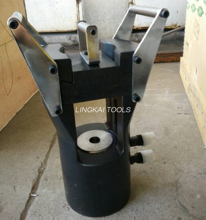 14-76mm Terminalleri Sıkma için 1250KN Tel Halatlı Hidrolik Kompresör 24mm Strok