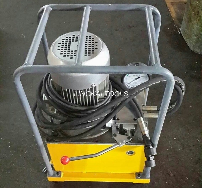 3.0 KW 80MPA Hidrolik Sıkıştırma Aracı Çift Hızlı Elektrikli Hidrolik Pompa