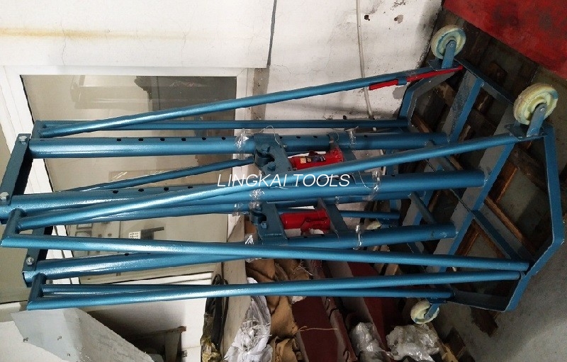 5 Ton / 10 Ton Profesyonel Tel Makarası Standı Yüksek Performanslı Hidrolik Kablo Tamburu Standı