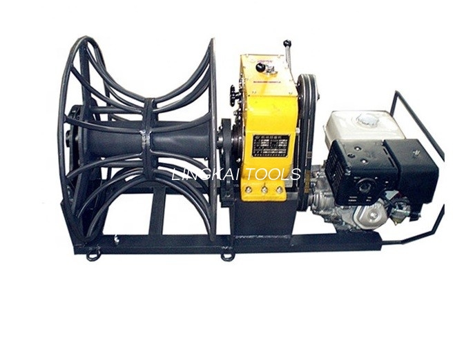 İletim Hattı Halatlı Vinç / Benzinli Motorlu 2 Tonluk Tel Çekme Vinci