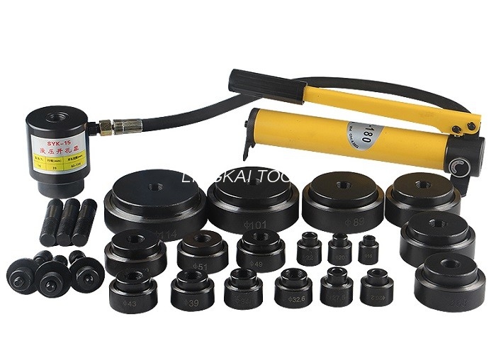 Yumuşak Çelik İçin SYK-8 Model Hidrolik Punch Sürücüsü 100KN Strok 25mm