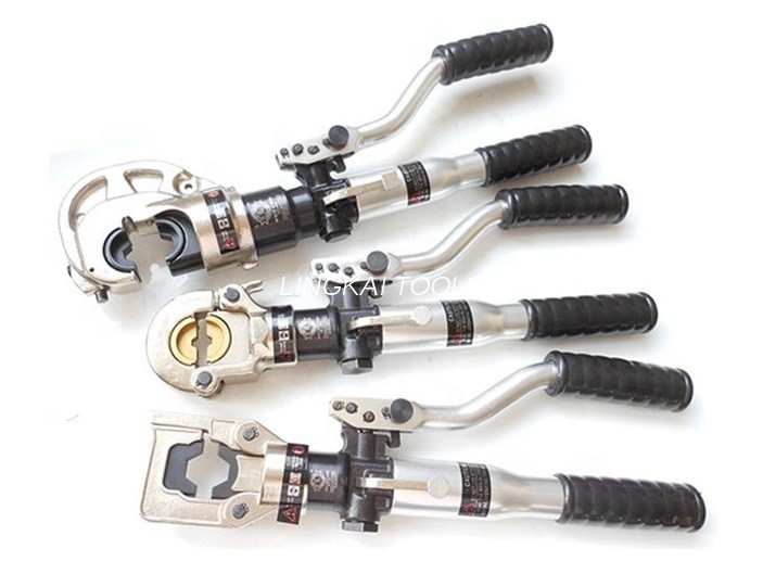 HT-400 16-400 Mm2 Kablo Pabucu Terminallerini Sıkmak İçin Entegre Hidrolik Sıkma Aleti