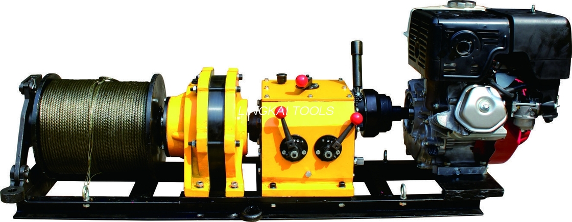 Enerji Hattı İnşaatı İçin Kule Montajlı Gaz Motorlu Vinç 50 KN